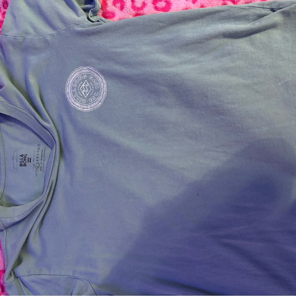 Billabong Olive Tee with Logo